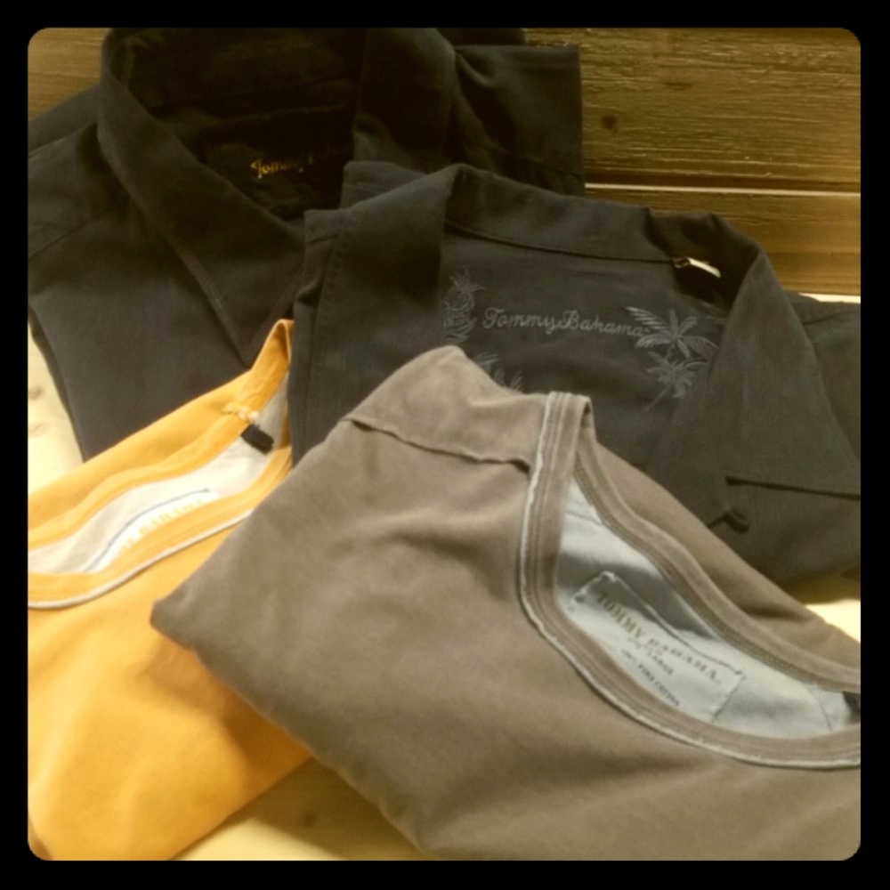 Tommy Bahama men's shirt bundle